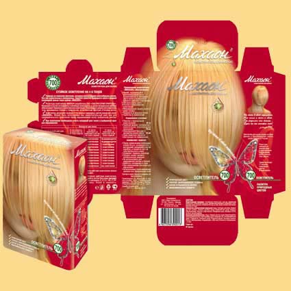 Упаковка, бренд: Махаон, агентство: Litas Media