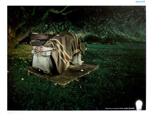 Печатная реклама "Bench", бренд: Philips, агентство: Leo Burnett Worldwide