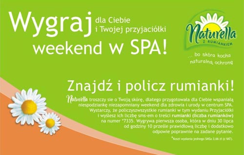 Печатная реклама "Naturella Contest", бренд: Naturella, агентство: Leo Burnett SP.Z.O.O