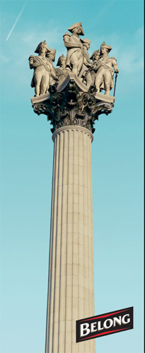 Печатная реклама "Адмирал Нельсон", бренд: Carling, агентство: Beattie McGuinness Bungay