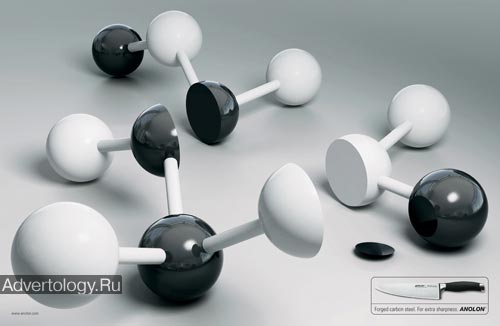Печатная реклама "Molecule", бренд: Anolon, агентство: Ogilvy & Mather China