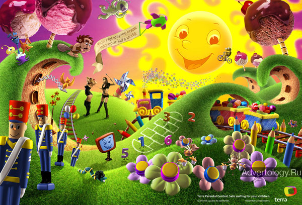 Печатная реклама "Grass", бренд: Terra Portal, агентство: DDB Brasil