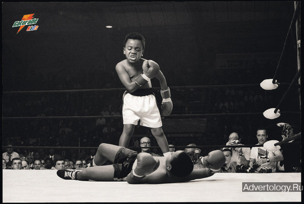 Печатная реклама "Ali", бренд: Gatorade, агентство: AlmapBBDO