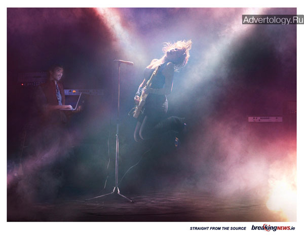 Печатная реклама "Entertainment", бренд: breakingnews.ie, агентство: Chemistry Dublin