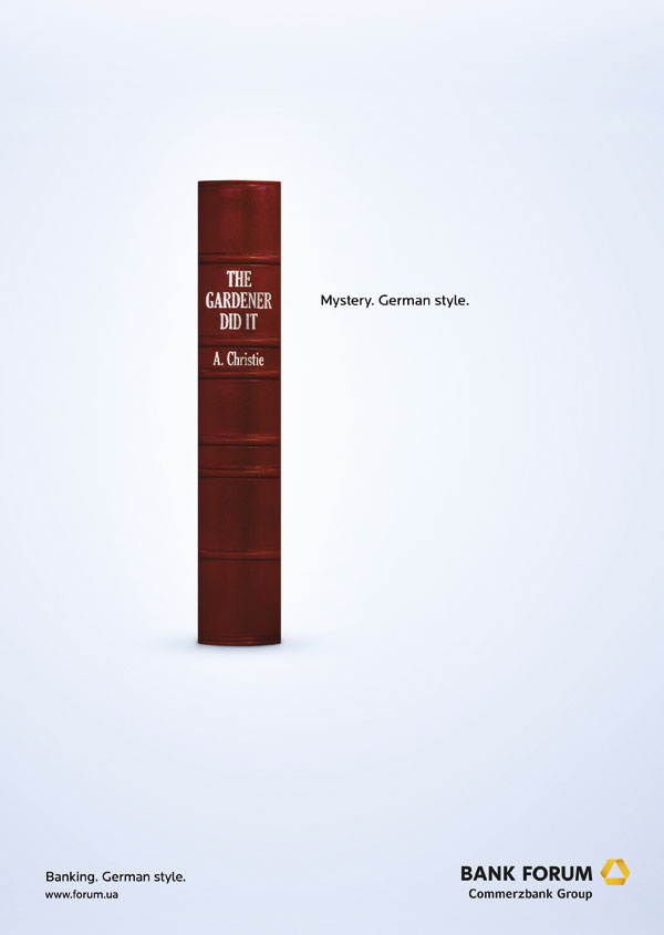 Печатная реклама "Mystery", бренд: Банк Форум, агентство: Ogilvy & Mather Ukraine